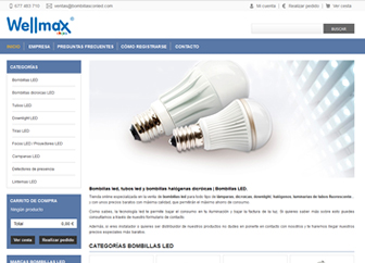 Tienda online Wellmax