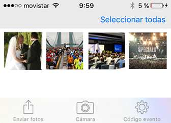 App Foto/Eventos