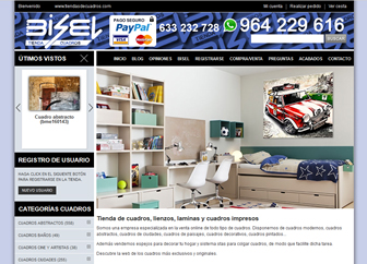 Tienda virtual Bisel