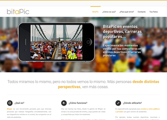 Página y aplicación web Bitapic
