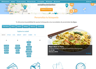 Portal web Cenar y Salir