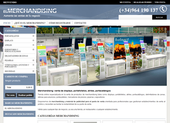 Tienda online El Merchandising